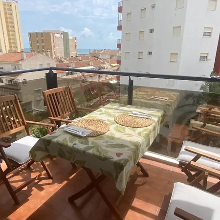 Apartman Playa Valencia Residencial Sol Y Mar Terraza Con Vistas Y Parking